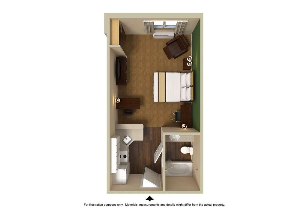 Extended Stay America Select Suites - Des Moines - Urbandale Clive Habitación foto